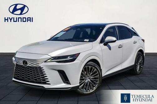 White Pearl 2023 Lexus RX 350h Luxury
