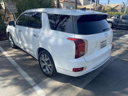 Hyper White 2021 Hyundai PALISADE Limited