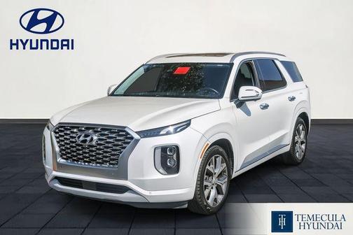 Hyper White 2021 Hyundai PALISADE Limited