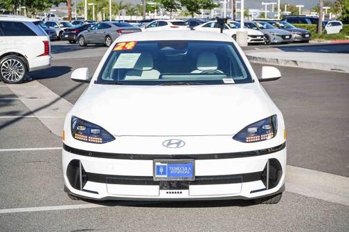 White 2024 Hyundai IONIQ 6 SEL