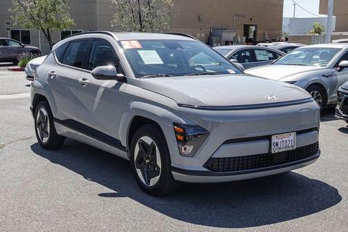 Cyber Gray Metallic 2024 Hyundai KONA EV SEL