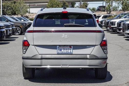Cyber Gray Metallic 2024 Hyundai KONA EV SEL