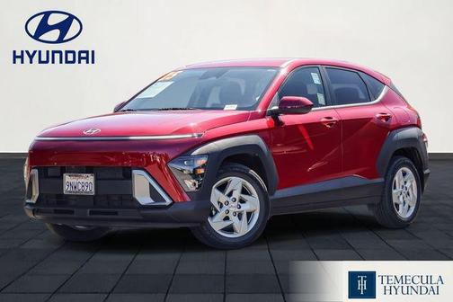 Ultimate Red Metallic 2025 Hyundai KONA SE