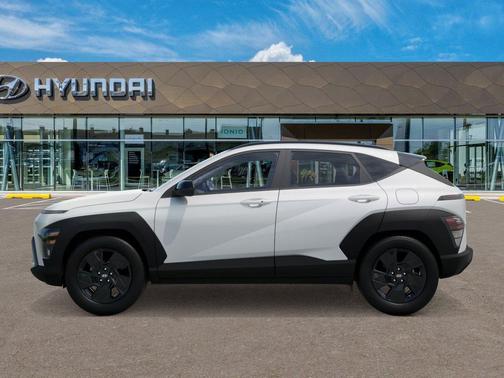 Atlas White 2026 Hyundai KONA SEL Sport