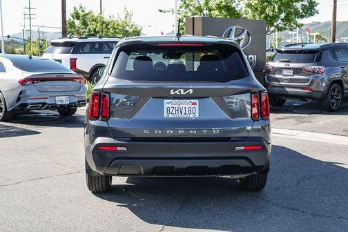 Gravity Grey 2022 Kia Sorento LX