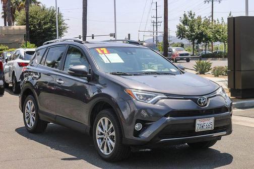 Magnetic Gray Metallic 2017 Toyota RAV4 Limited