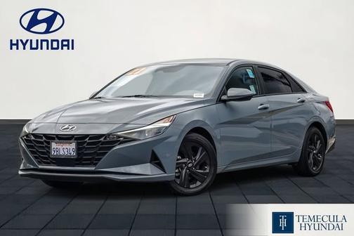 Gray 2023 Hyundai ELANTRA Limited