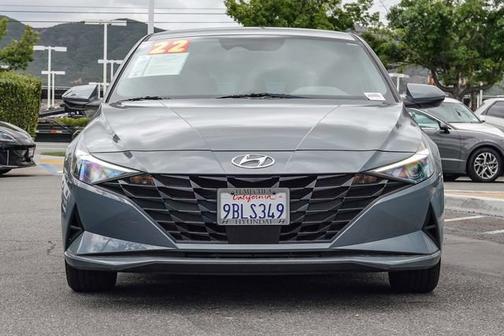 Gray 2023 Hyundai ELANTRA Limited