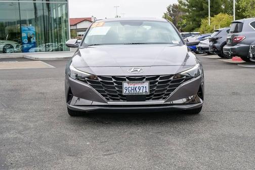 Gray 2023 Hyundai ELANTRA Limited