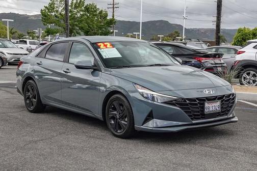 Gray 2023 Hyundai ELANTRA Limited