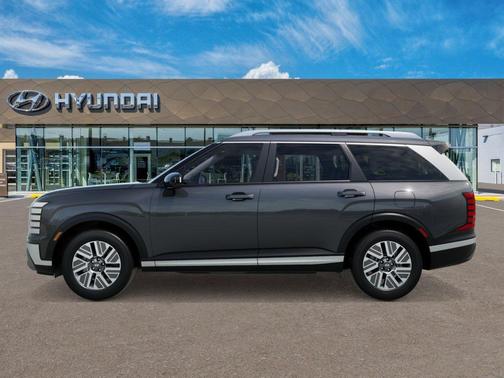 Ecotronic Gray Pearl 2026 Hyundai Palisade Hybrid Blue SEL 8P