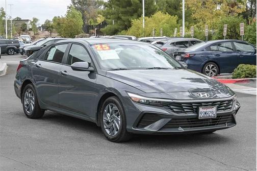 2025 Hyundai ELANTRA HEV Blue