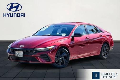Red 2026 Hyundai ELANTRA SEL Sport