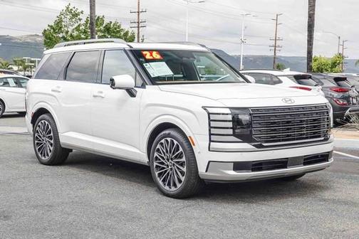 White 2026 Hyundai PALISADE Calligraphy