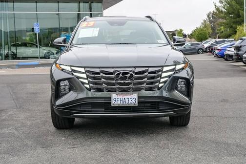 Gray 2023 Hyundai TUCSON Limited