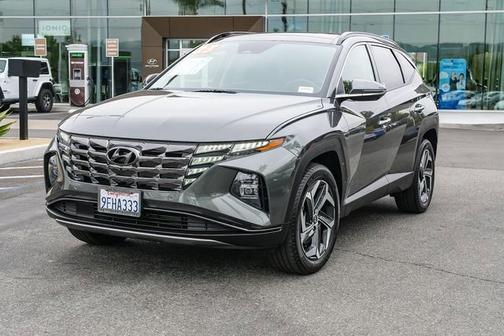 Gray 2023 Hyundai TUCSON Limited