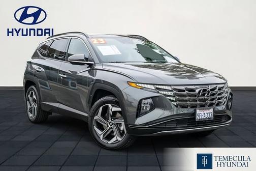 Gray 2023 Hyundai TUCSON Limited