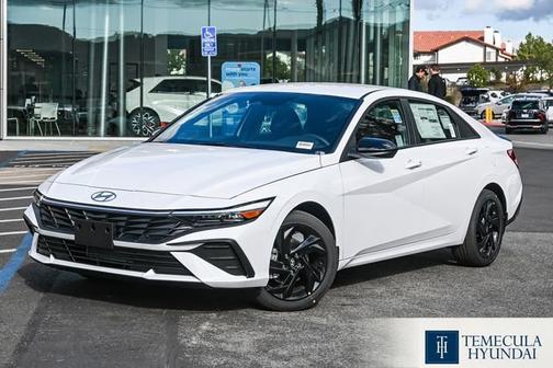 White 2026 Hyundai ELANTRA SEL Sport