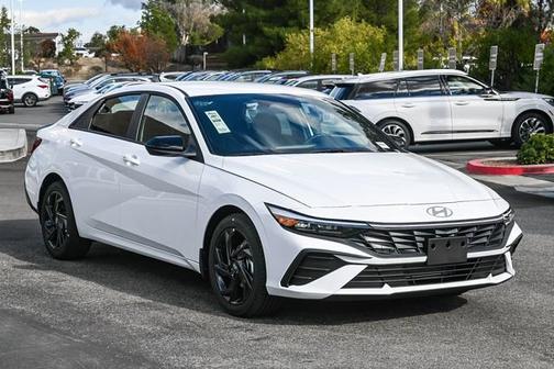 White 2026 Hyundai ELANTRA SEL Sport