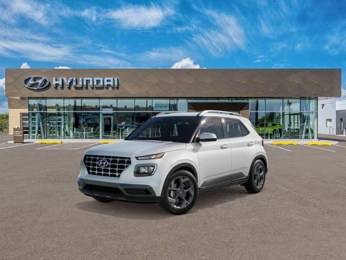 Lunar White 2026 Hyundai VENUE SEL