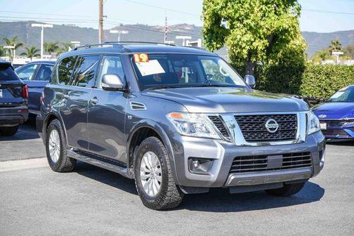 Gun Metallic 2019 Nissan Armada SV