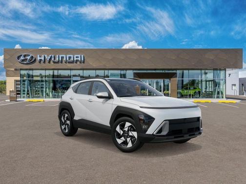 Atlas White 2026 Hyundai KONA Limited