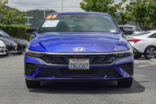 Blue 2025 Hyundai ELANTRA SEL Sport