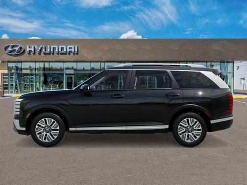 Abyss Black Pearl 2027 Hyundai Palisade Hybrid Blue SEL 7P