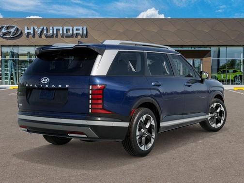 Pacific Sapphire Pearl 2027 Hyundai Palisade Hybrid Limited 7P