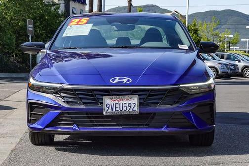 Blue 2025 Hyundai ELANTRA SEL Sport