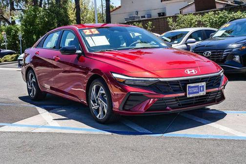 Ultimate Red 2025 Hyundai ELANTRA Sport