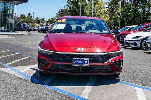 Ultimate Red 2025 Hyundai ELANTRA Sport