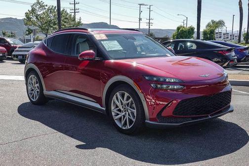 Mauna Red 2023 Genesis GV60 Advanced AWD