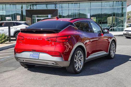 Mauna Red 2023 Genesis GV60 Advanced AWD