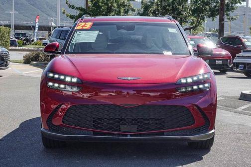 Mauna Red 2023 Genesis GV60 Advanced AWD