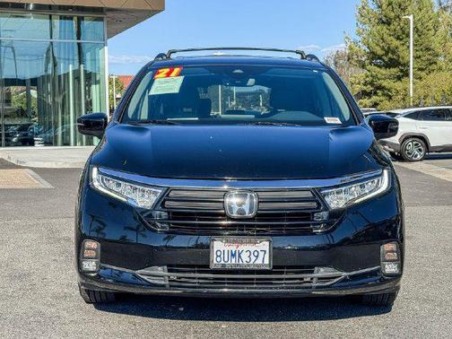 Gray 2021 Honda Odyssey EX-L