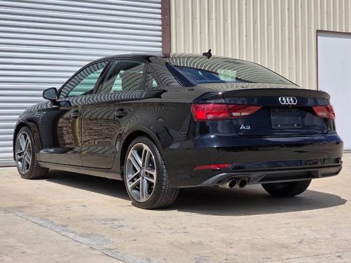 Black 2019 Audi A3 Premium