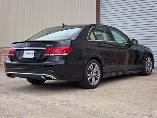 Jet Black 2016 Mercedes-Benz E-Class E 350 4MATIC AWD 4dr Sedan