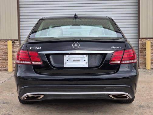 Jet Black 2016 Mercedes-Benz E-Class E 350 4MATIC AWD 4dr Sedan