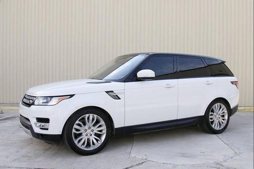 Meribel White Pearlescent 2017 Land Rover Range Rover Sport 3.0L Supercharged HSE