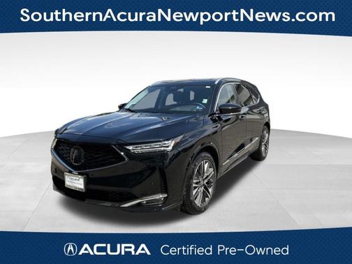 Black 2026 Acura MDX Advance Package