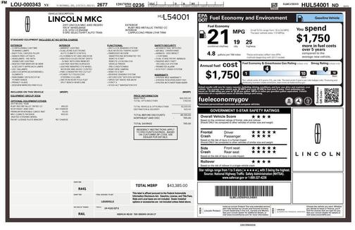 2017 Lincoln MKC Reserve