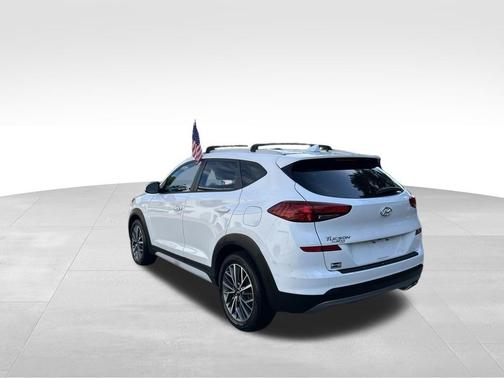 White Pearl 2019 Hyundai TUCSON SEL