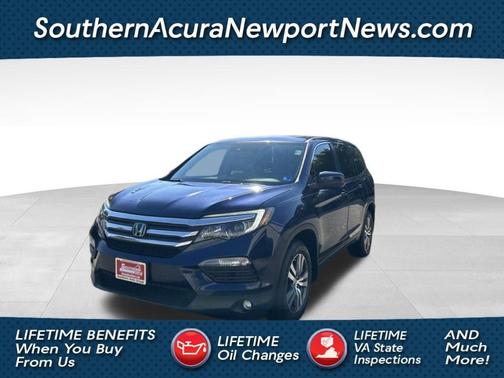Steel Sapphire Metallic 2017 Honda Pilot EX-L