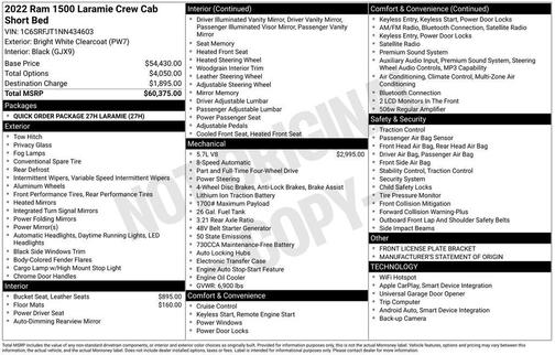 2022 RAM 1500 Laramie