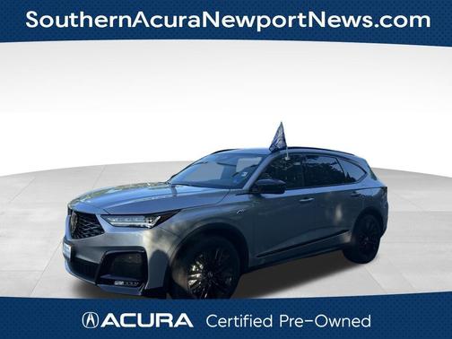Silver 2026 Acura MDX A-Spec Advance Package
