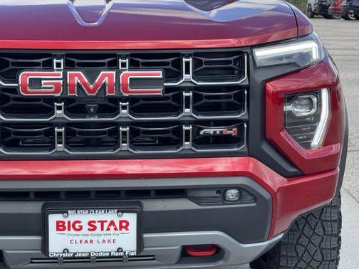 Volcanic Red Tintcoat 2024 GMC Canyon AT4