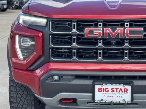 Volcanic Red Tintcoat 2024 GMC Canyon AT4