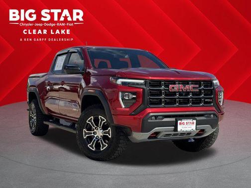 Volcanic Red Tintcoat 2024 GMC Canyon AT4