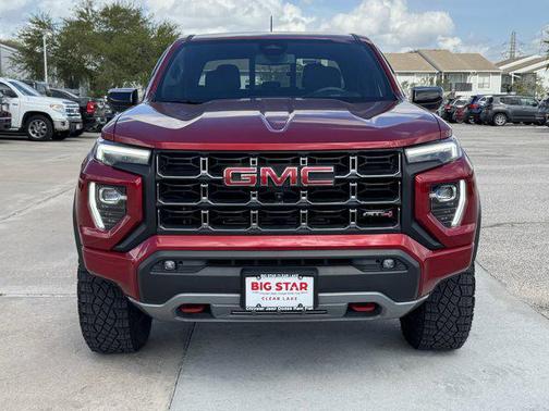Volcanic Red Tintcoat 2024 GMC Canyon AT4